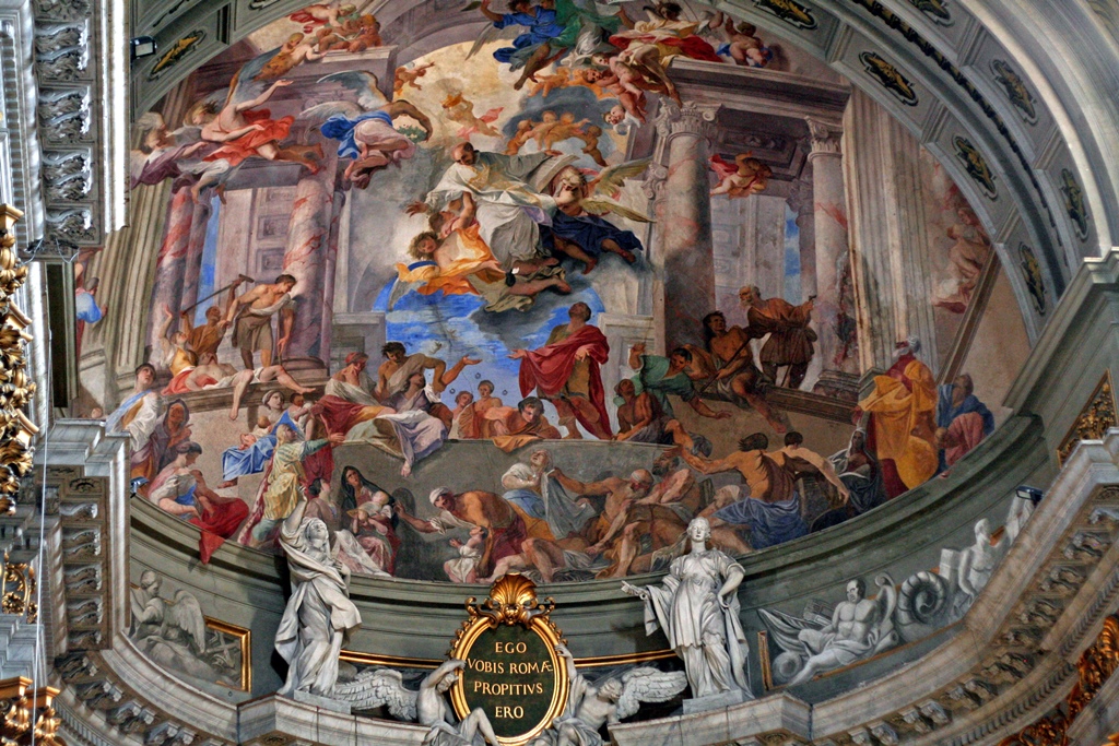 Painting Above Altar